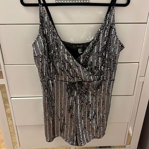 Metallic romper